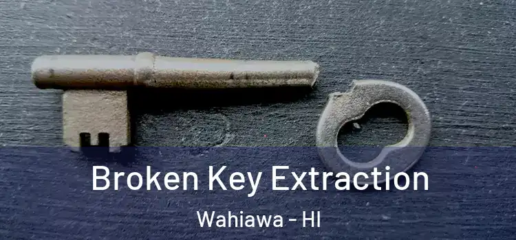 Broken Key Extraction Wahiawa - HI